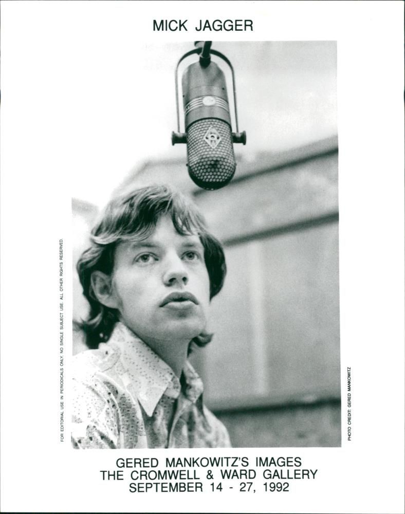 Mick Jagger - Vintage Photograph