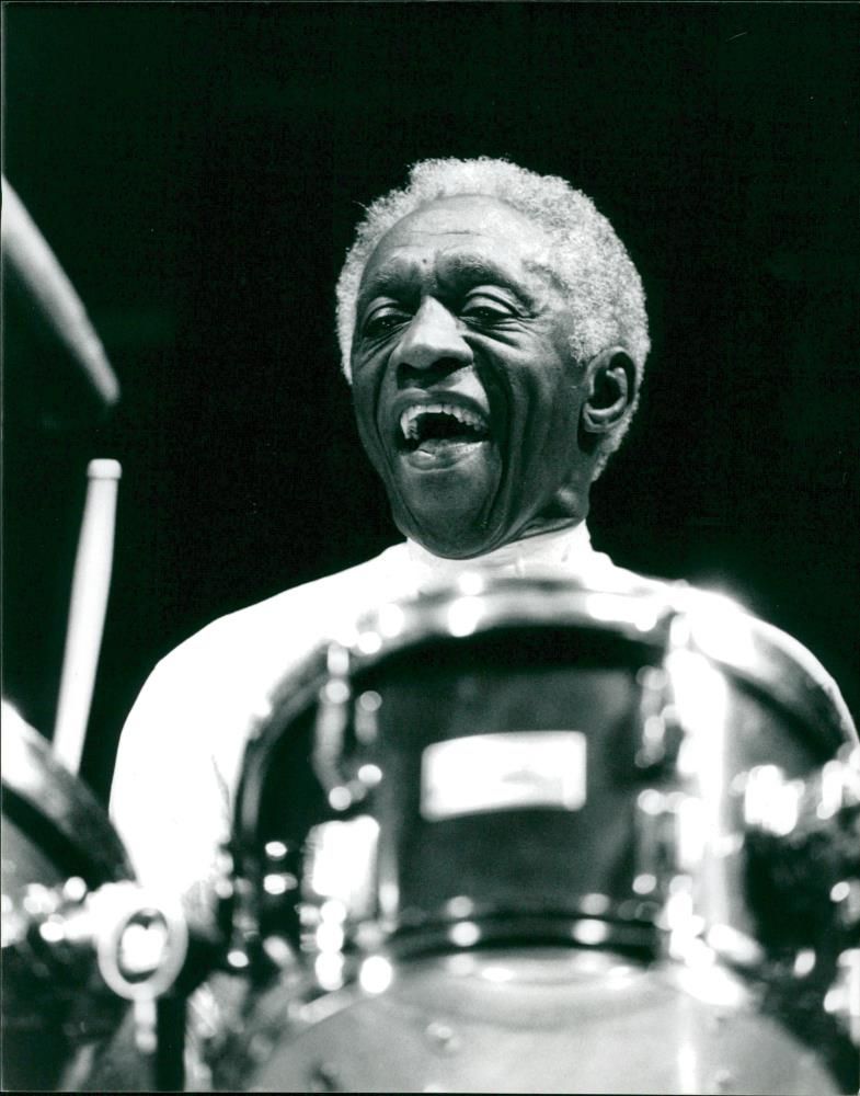 Art Blakey in concert - Vintage Photograph