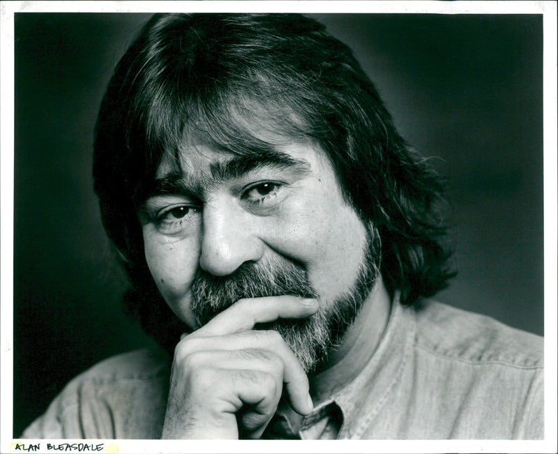 Alan Bleasdale, English Screenwriter - Vintage Photograph