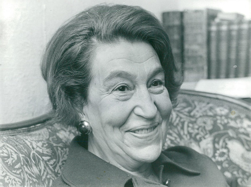 Gunnel Beckman, Children's Bookwriter - Vintage Photograph