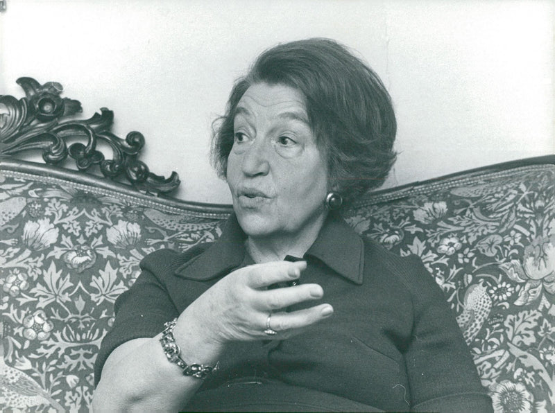 Gunnel Beckman, Children's Bookwriter - Vintage Photograph