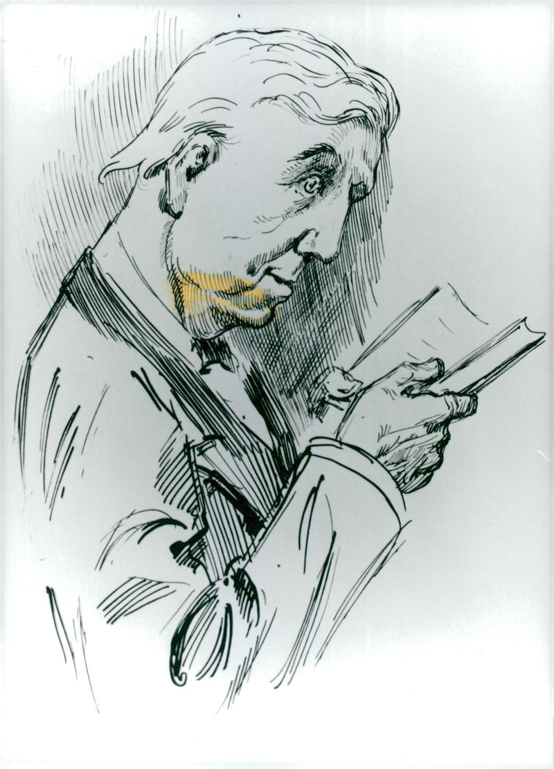 Writer Lewis Caroll - Vintage Photograph