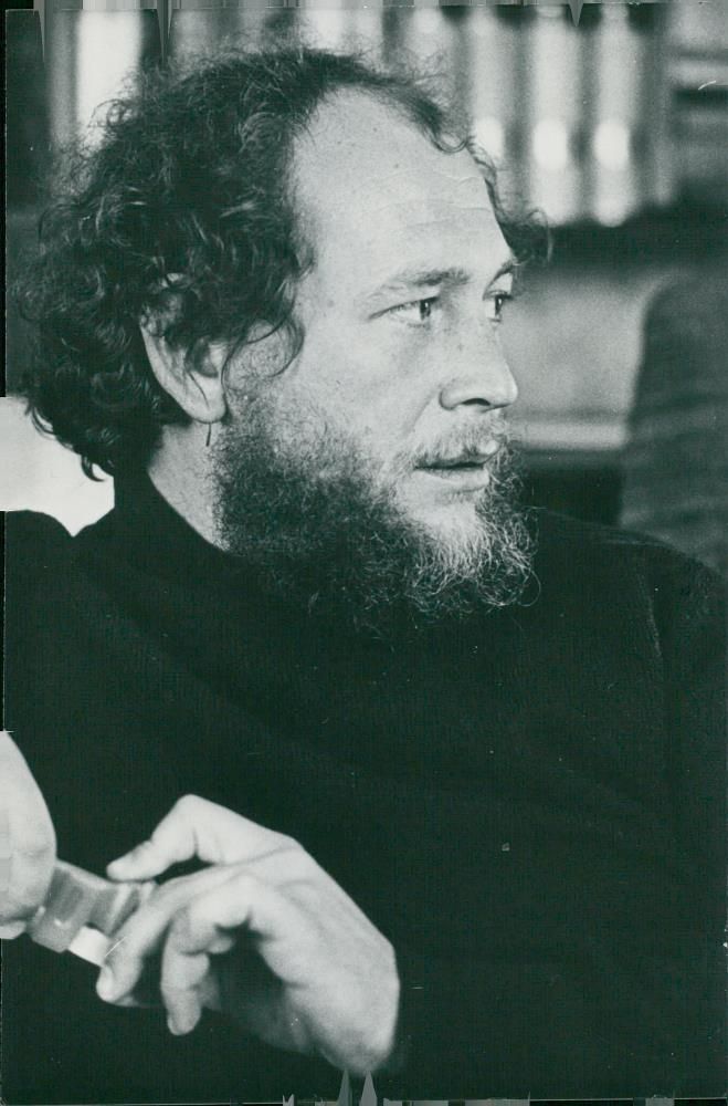 Swedish ethnologist and writer Karl-Olov Arnstberg - Vintage Photograph