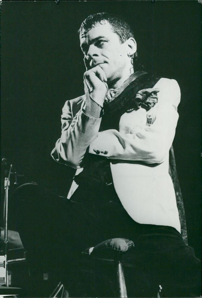 Ian Dury, punk musician - Vintage Photograph