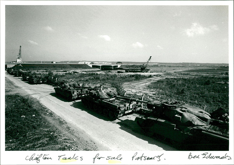 Tank Sale - Vintage Photograph