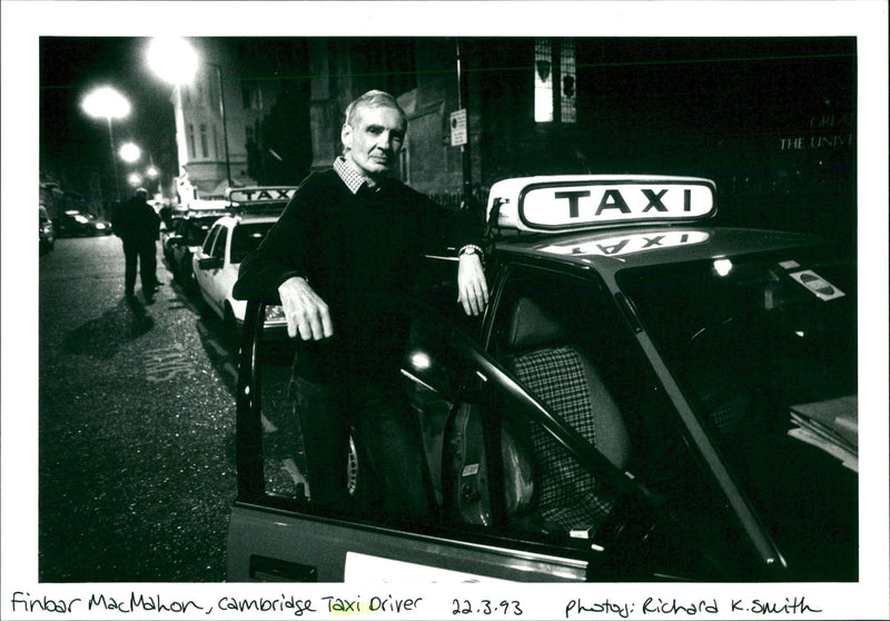 Taxi - Vintage Photograph