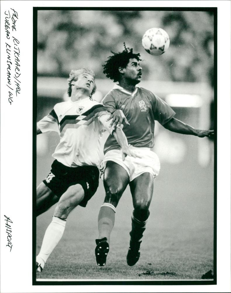 Frank Rijkaard - Vintage Photograph