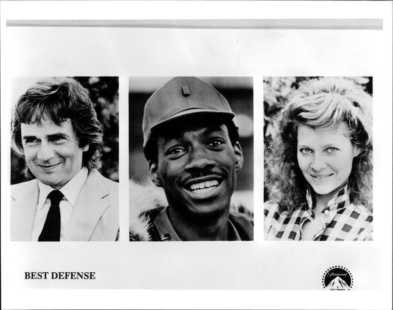 The cast of "Best Defense" movie. - Vintage Photograph