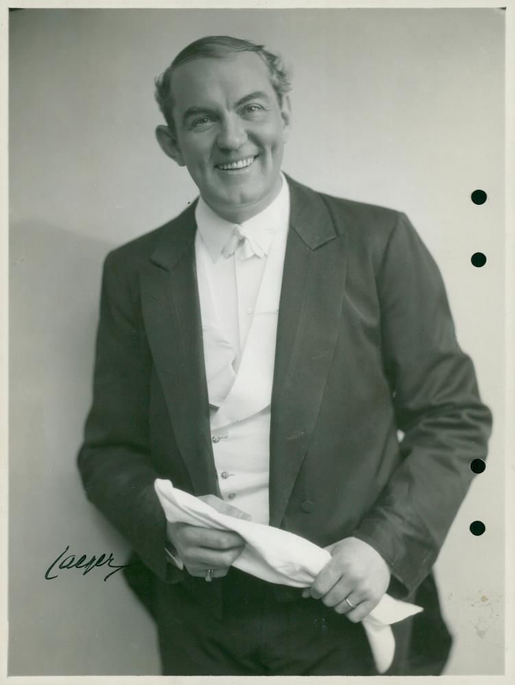 Valdemar Dalquist, actor - Year 1929 - Vintage Photograph