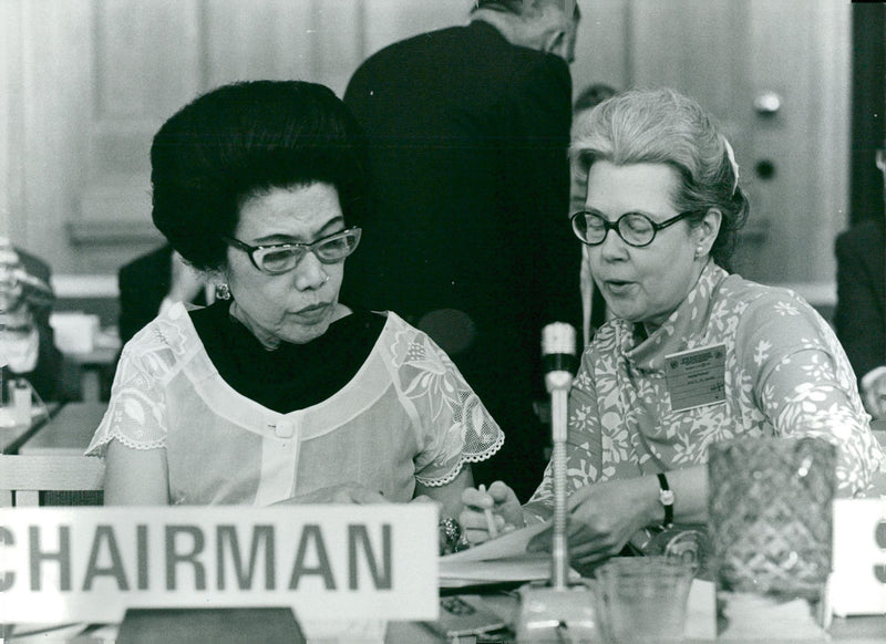 Helena Benitez politician - Vintage Photograph