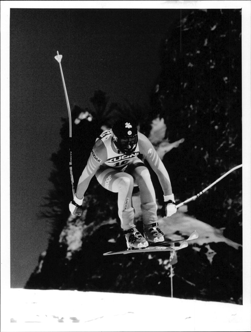 Pirmin Zurbriggen, Skier - Vintage Photograph