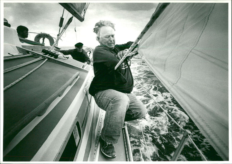 Yacht race - Vintage Photograph