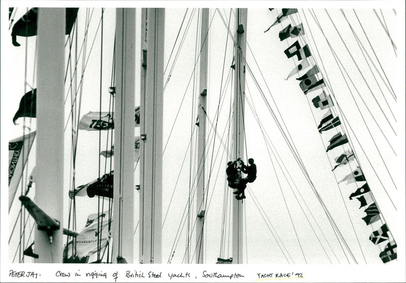 Yacht race - Vintage Photograph