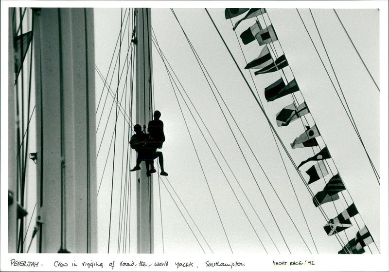 Yacht race - Vintage Photograph