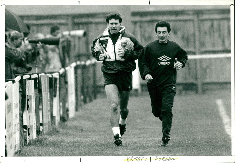 Bryan Robson - Vintage Photograph