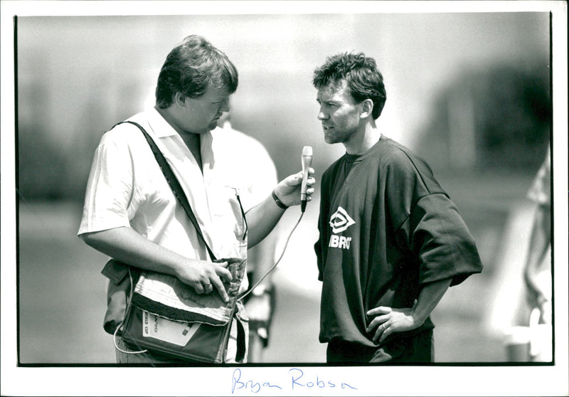 Bryan Robson - Vintage Photograph