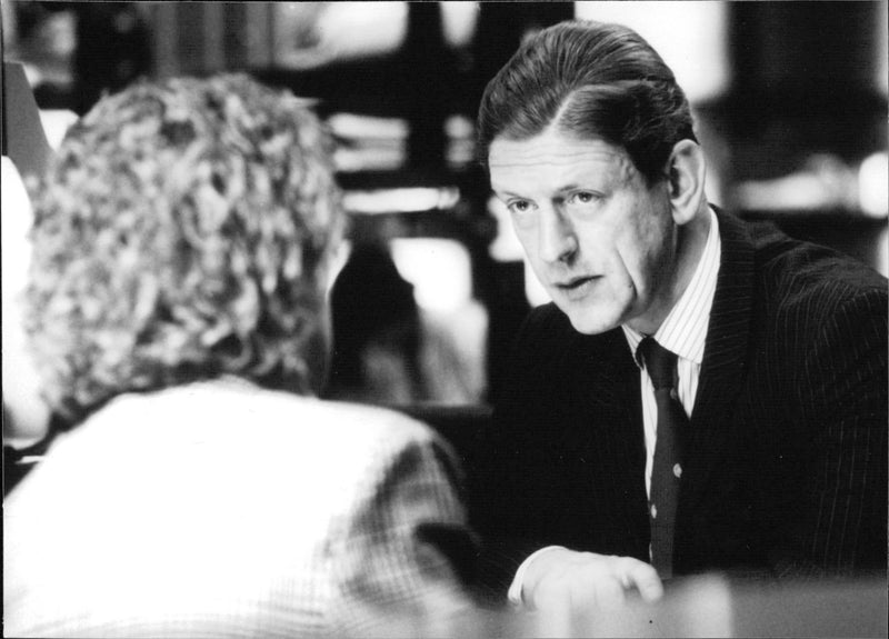 Tom Holloway, Playwright, Chairman, Lloyd's underwriter's Non-marine Association - Vintage Photograph
