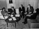 Vietnam War, Meetings and Conferences - Vintage Photograph