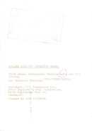 Charlie Watts with his wife Shirley Ann Shepherd - Vintage Photograph