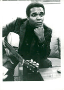 Johnny Nash singer musician - Vintage Photograph