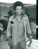 Johnny Nash singer musician - Vintage Photograph