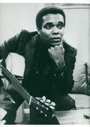 Johnny Nash singer musician - Vintage Photograph