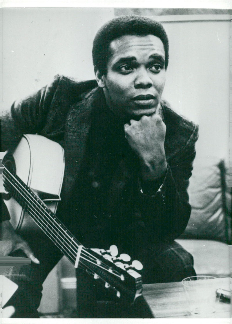 Johnny Nash singer musician - Vintage Photograph