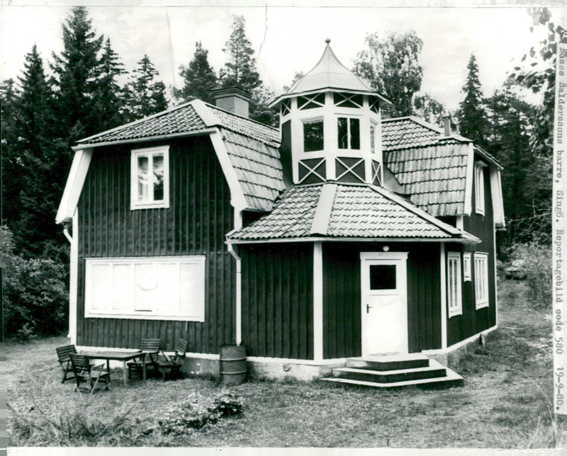 Bo Baldersson, unknown detective writer - Vintage Photograph