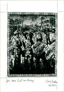 John Keane Gulf War Painting - Vintage Photograph