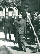 Vietnam War, Meetings and Conferences - Vintage Photograph