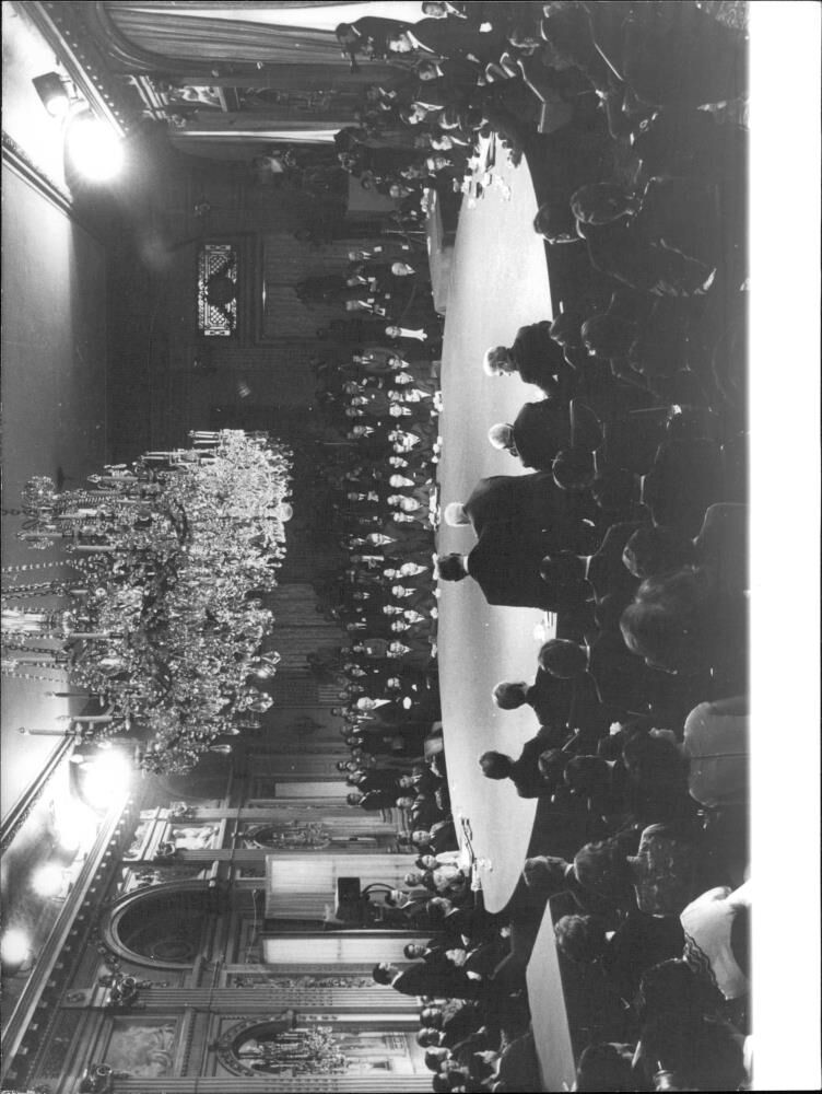 Vietnam War, Meetings and Conferences - Vintage Photograph