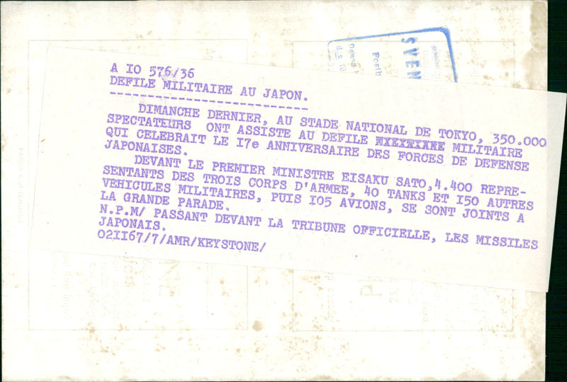 China, defense: airplane, navy, rocket and robot defense - Vintage Photograph