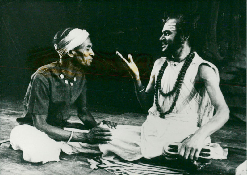 India, art, theater, literature, music - Vintage Photograph