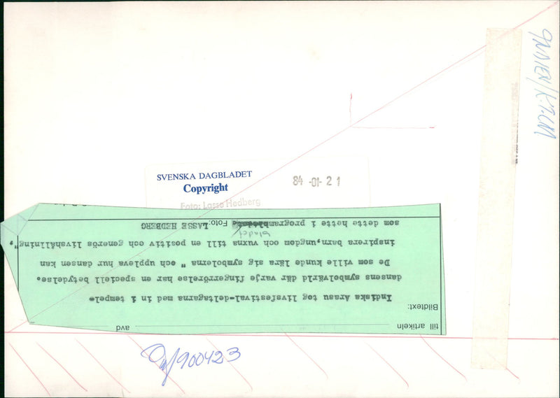 India, art, theater, literature, music - Vintage Photograph