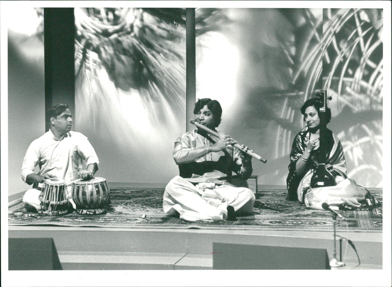 India, art, theater, literature, music - Vintage Photograph