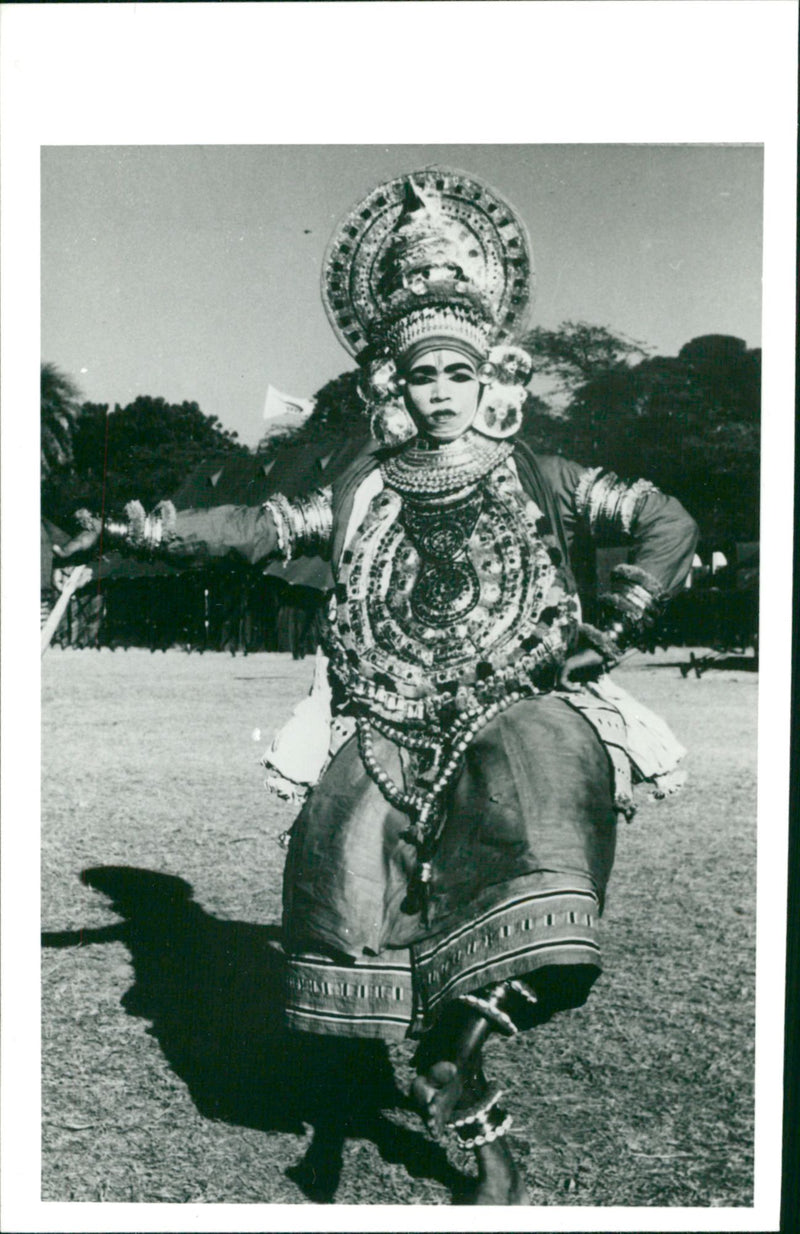 India, art, theater, literature, music - Vintage Photograph
