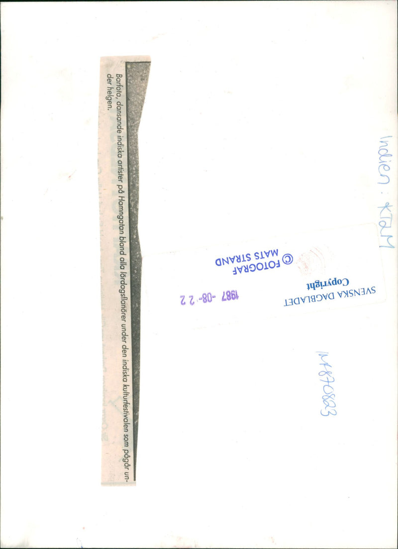 India, art, theater, literature, music - Vintage Photograph