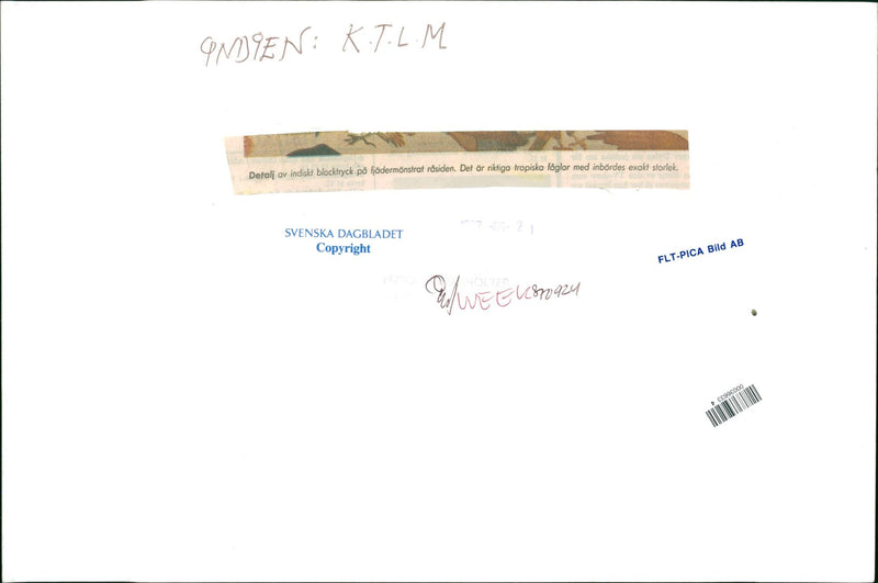 India, art, theater, literature, music - Vintage Photograph