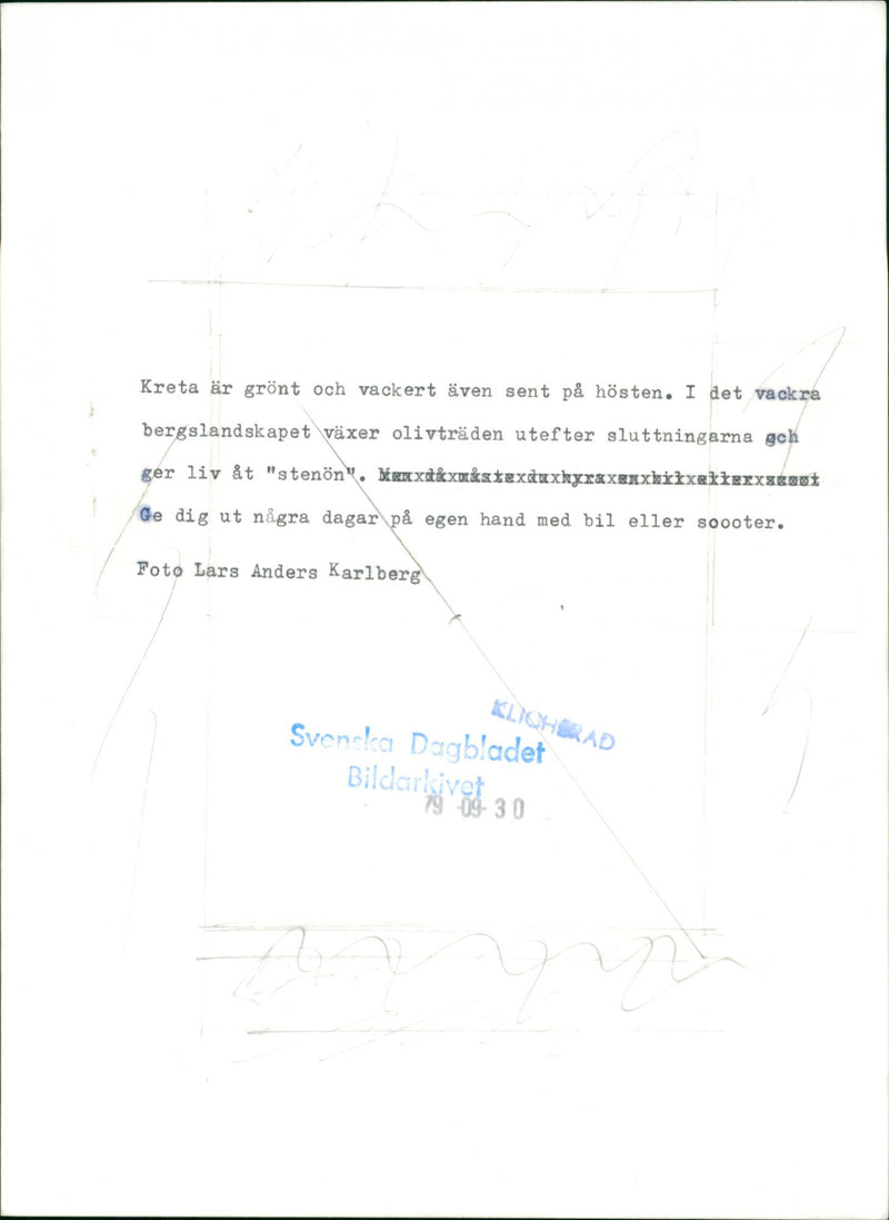 FEW YOUR LANDSCAPE GCH HOST KARLBERG BEAUTIFUL GET CLICHED ROTH - Vintage Photograph