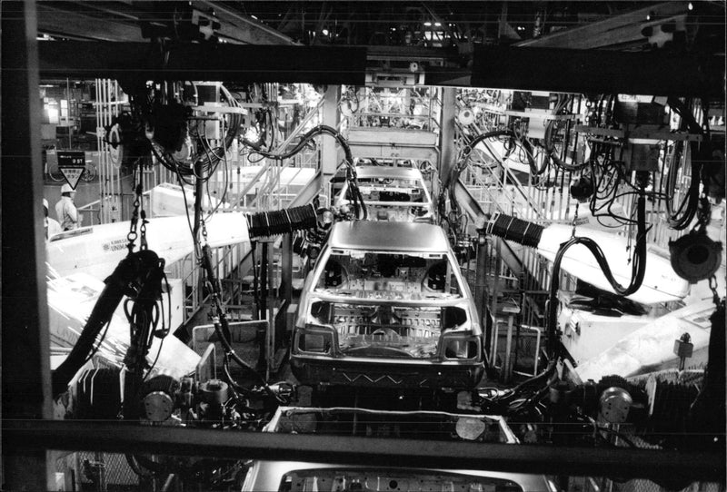 1985 NEGO HARMONY WARNOVIE HULTMAN MAZDA ANOS INDUSTRY OVER VUST KEYSTONE GRAND - Vintage Photograph
