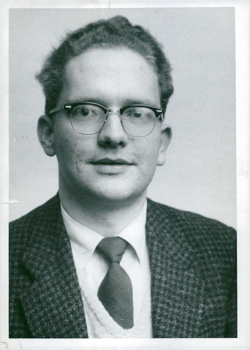 1960 OTHER LUND AGREED POET BEX USED BY ZNA OILER PICTURE PUBLIS WRITER - Vintage Photograph