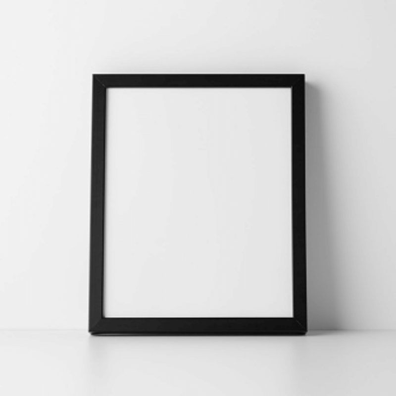 Customized Framed Photo With Matboard