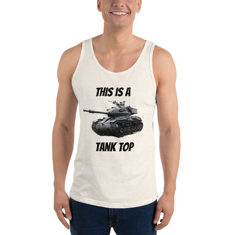 Unisex Tank Top - This is a Tank Top text